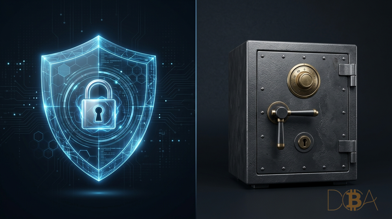 So sánh rủi ro bảo mật an ninh mạng ví Bitcoin và rủi ro lưu trữ cất giữ vàng miếng vật lý